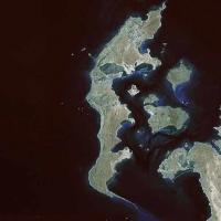 جزر حوار من الفضاء
