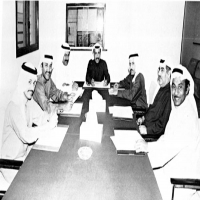 اجتماع مجلس ادارة الاتحاد البحريني لكرة القدم 1980 - 1984