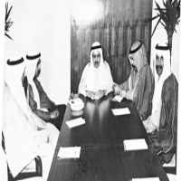 اللجنة المنظمة العليا لدورة كأس الخليج العربي الثامنة لكرة القدم التي اقيمت بالبحرين عام 1986