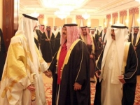 الملك و رئيس الوزراء و العريس خليفة بن علي